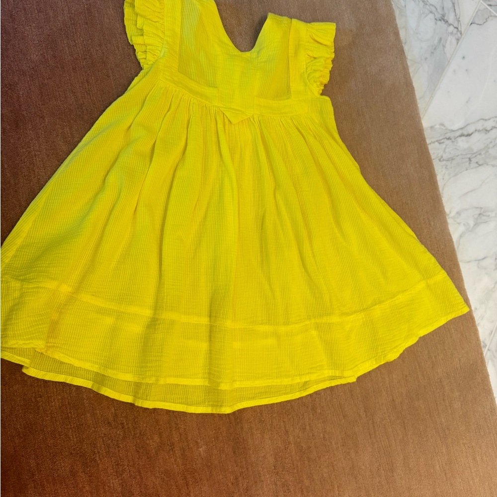 Morley Sunny Yellow Kids Dress